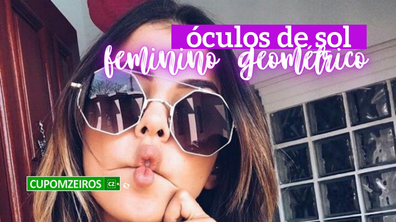 Óculos de Sol Feminino Geométrico: Veja os 14 Melhores!