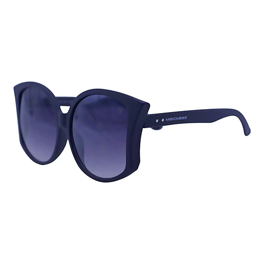 Imagem Óculos De Sol Feminino Oversize Gateado Acetato Mackage Preto Fosco