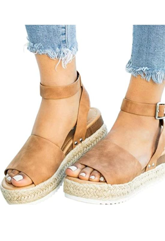 Imagem Sandália Espadrille Aberta Casual de Verão