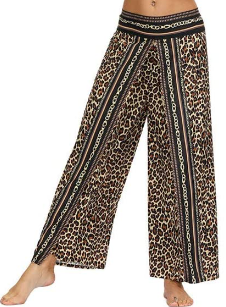 Imagem Calça boho colorida animal print