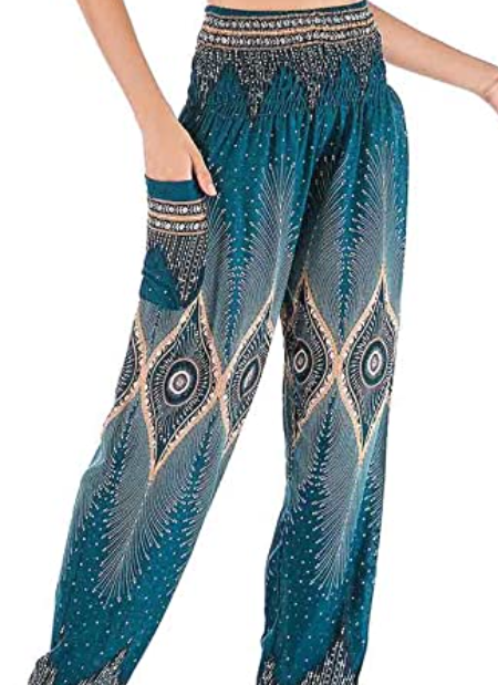 Imagem Calça Boho Azul Pavão