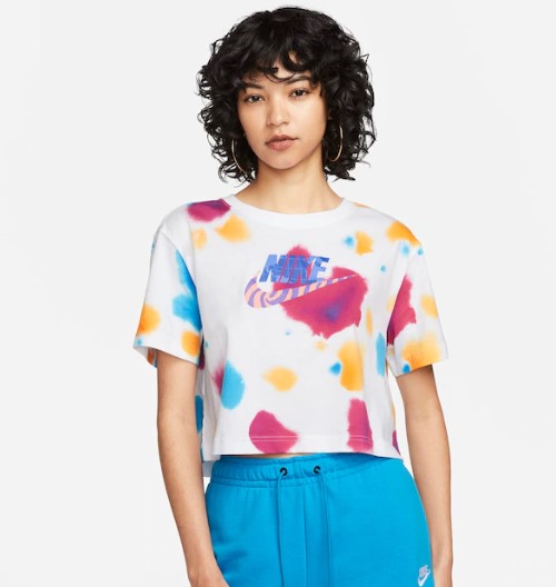 Imagem: Cropped Nike Estampado Lilás