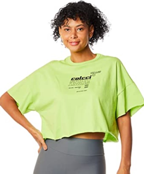 Imagem: Cropped Colcci Verde Estampado