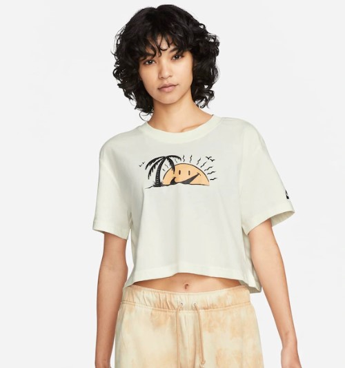 Imagem: Cropped Nike Estampado Casual