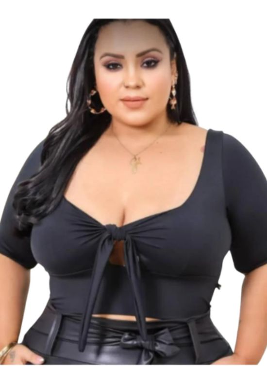 Imagem Cropped com Bojo Plus Size Body Nozinho