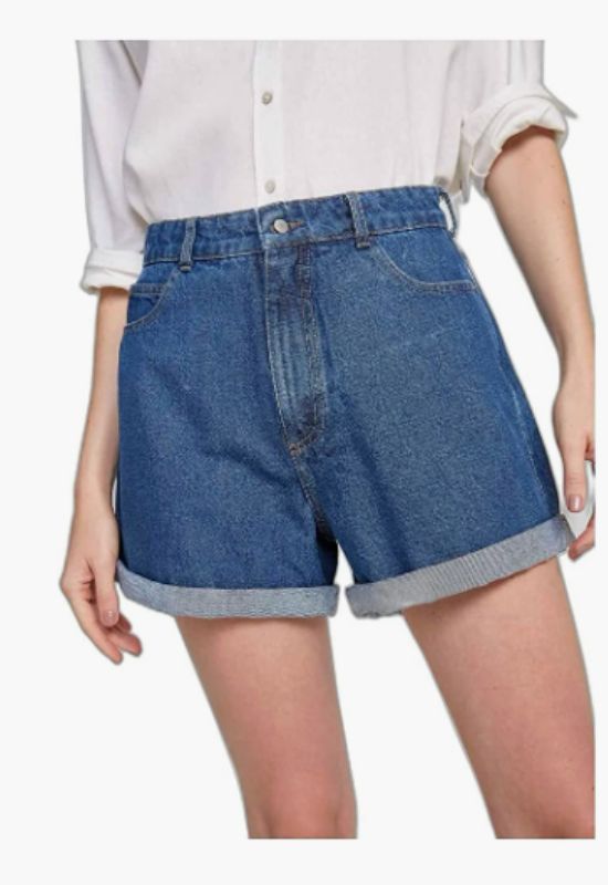 Imagem Short Mom Jeans Vintage Feminino