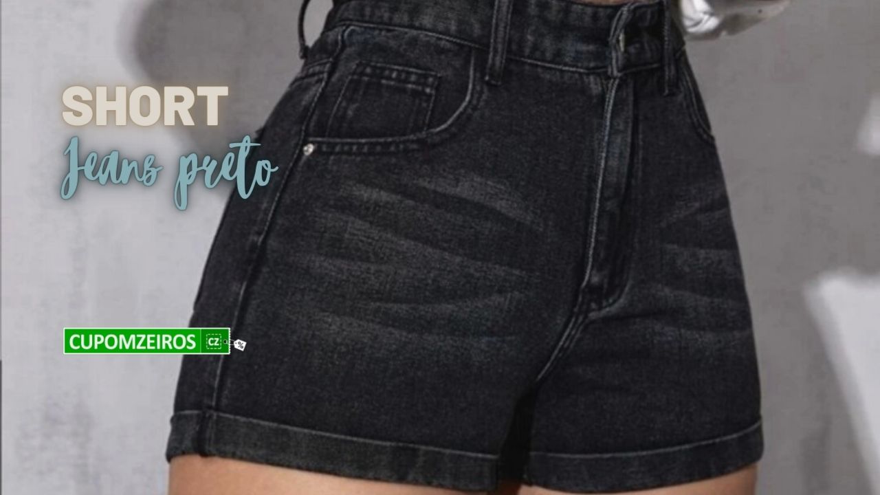Short Jeans Preto: Confira 15 Looks de Cair o Queixo!