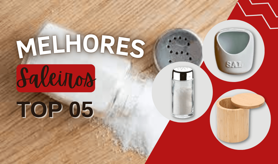 TOP 7: Melhores Saleiros do Mercado P/ a sua Cozinha!