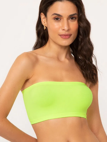 Imagem; Cropped neon dia top