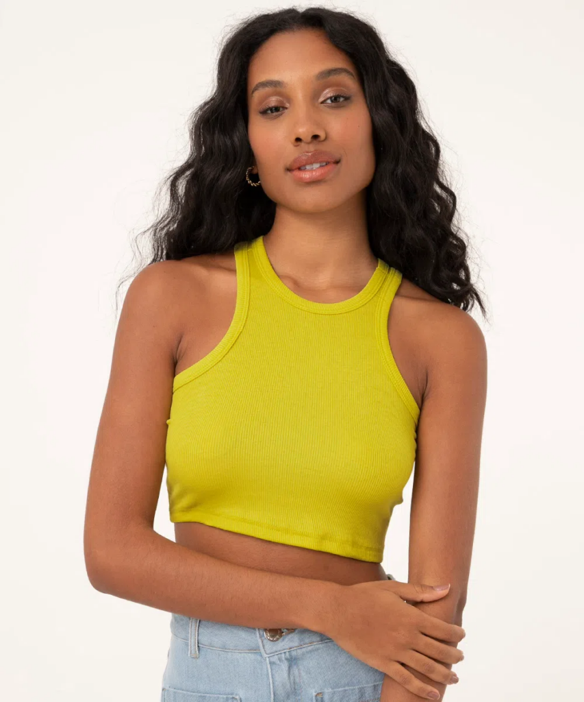 Imagem Cropped Verde Lima Halter