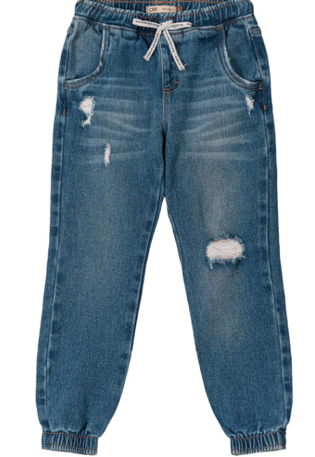 Imagem Calça moletom infantil masculina Jeans