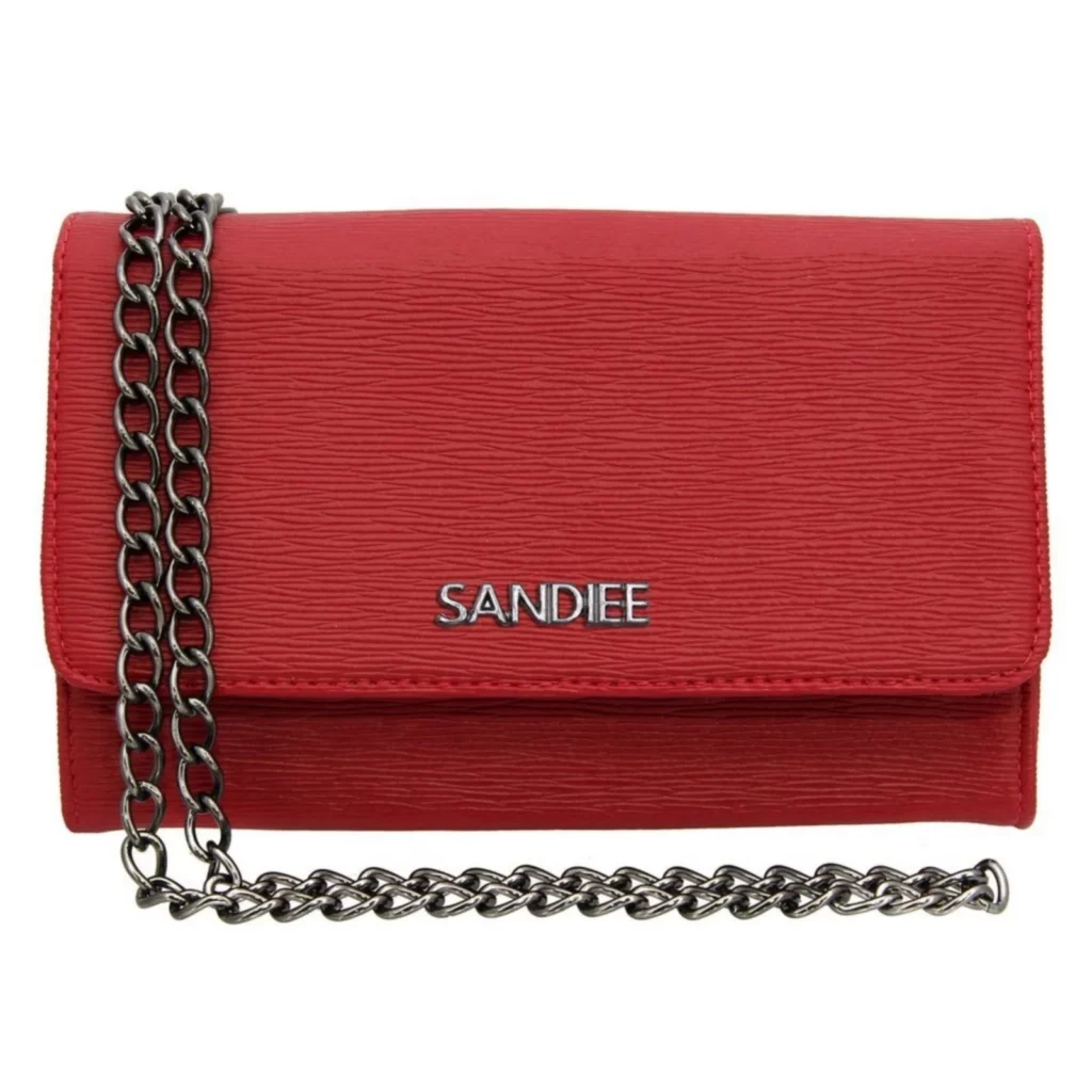 Imagem Bolsa Clutch Pequena Sandiee Oficial Vermelho