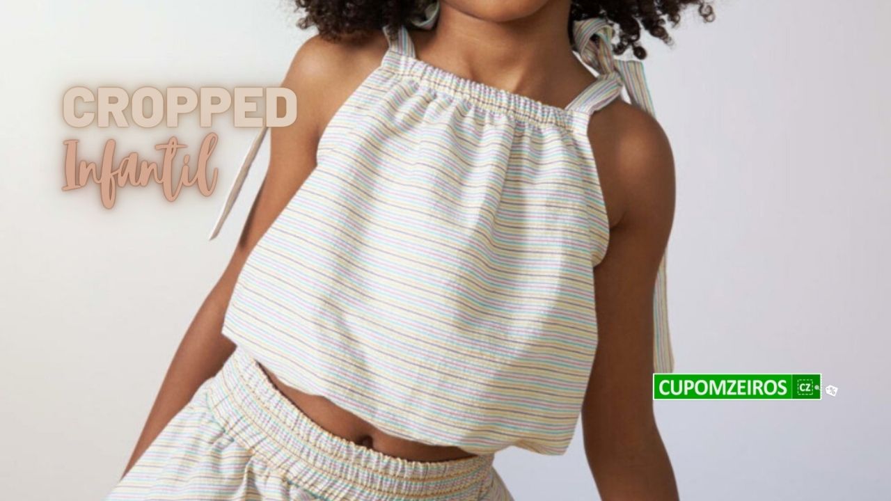 Cropped Infantil: 15 Looks Para Deixar Sua Filha Muito Estilosa!