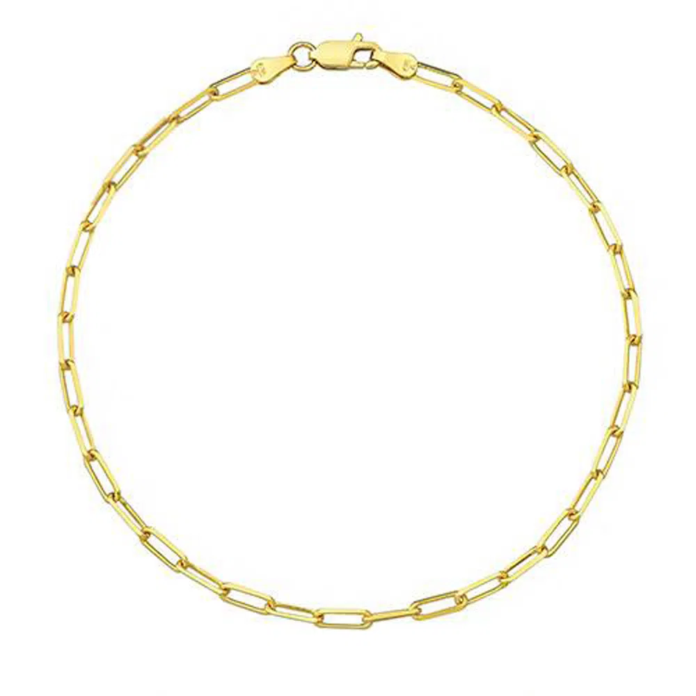 Imagem Pulseira Masculina Ouro Amarelo 21 cm