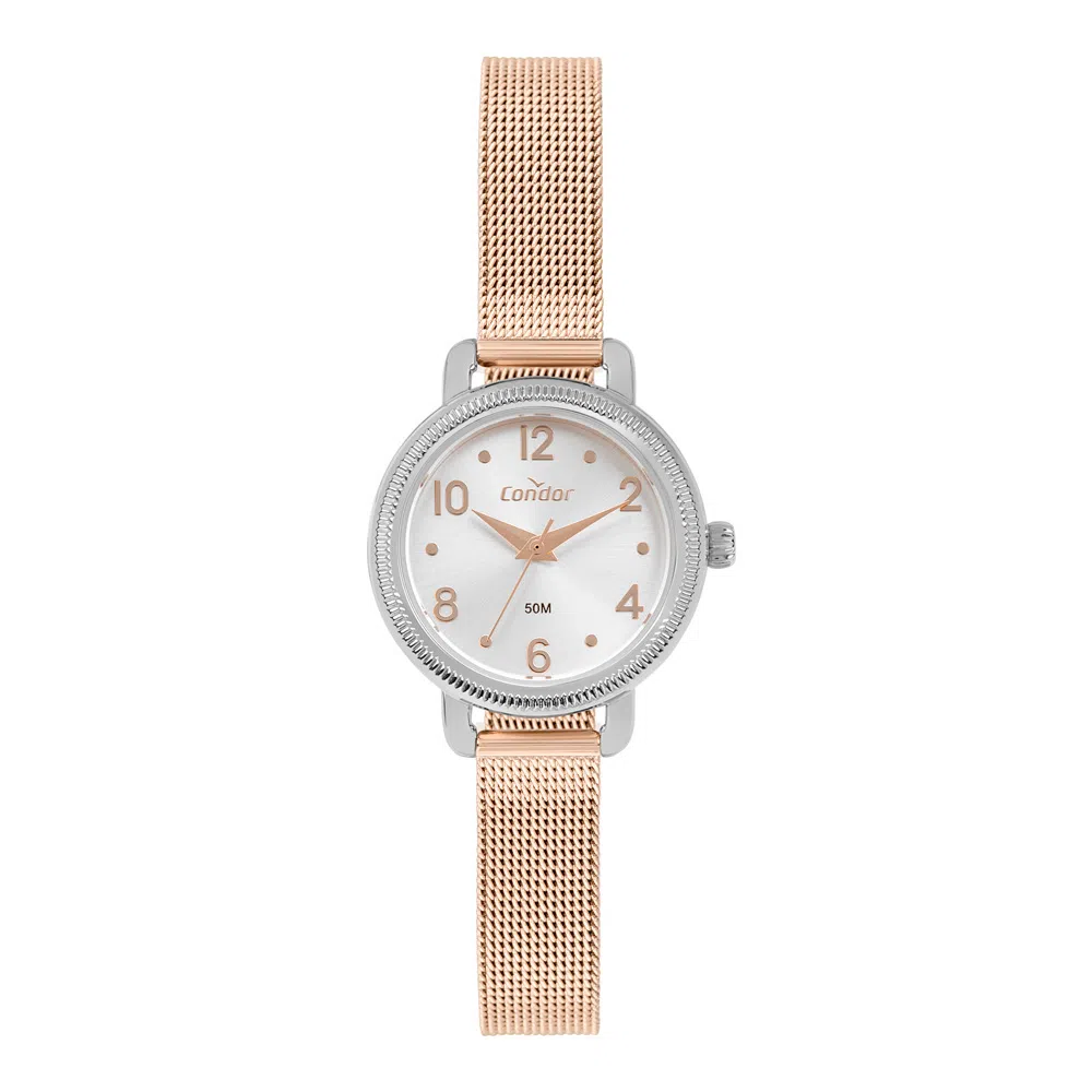 Imagem Relógio Condor Mini Feminino Rosé - Copc21Jeb/4K Dourado