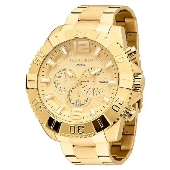 Imagem Relógio Masculino Legacy Technos Dourado Os20Ibs/4X Dourado