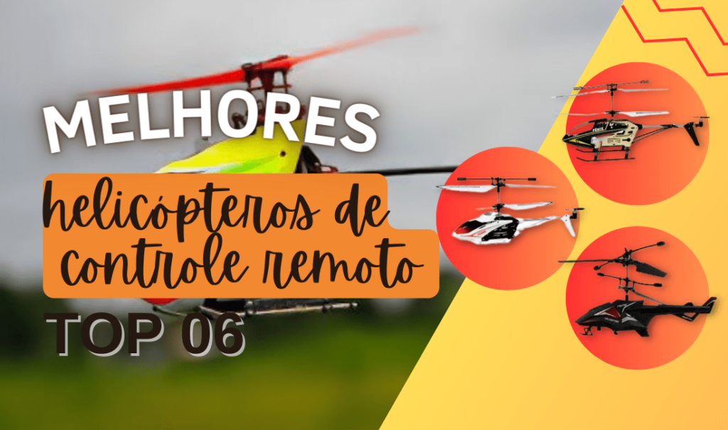 TOP 5: Melhores Helicópteros De Controle Remoto! Confira!