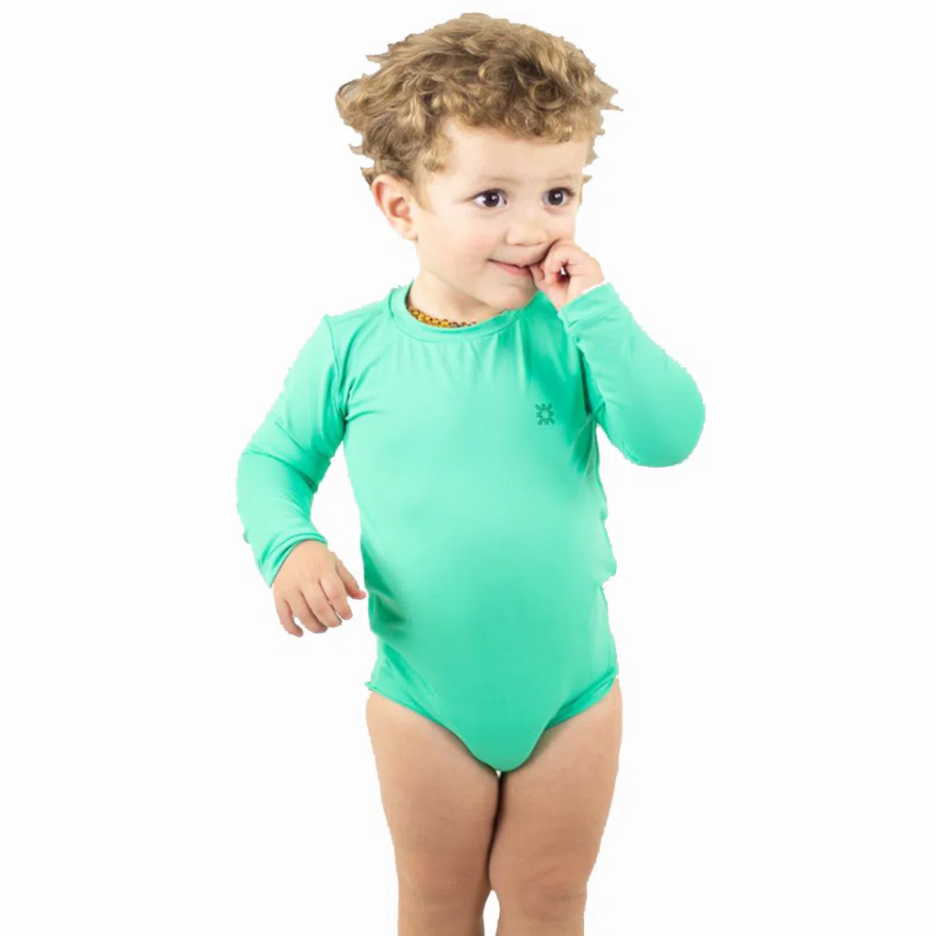 Imagem Body infantil praia verde