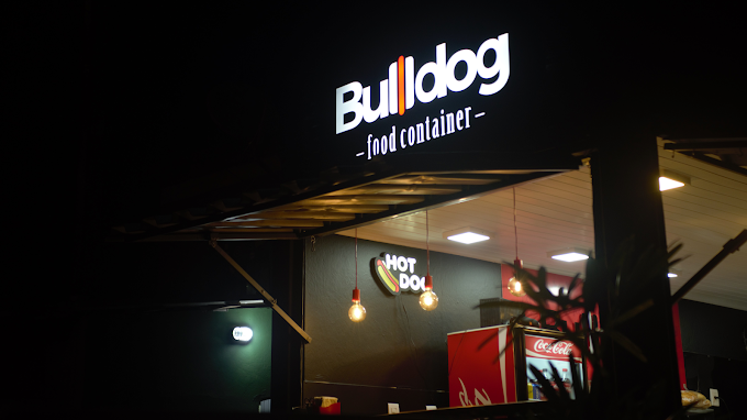 Imagem Com Bulldog Food Container