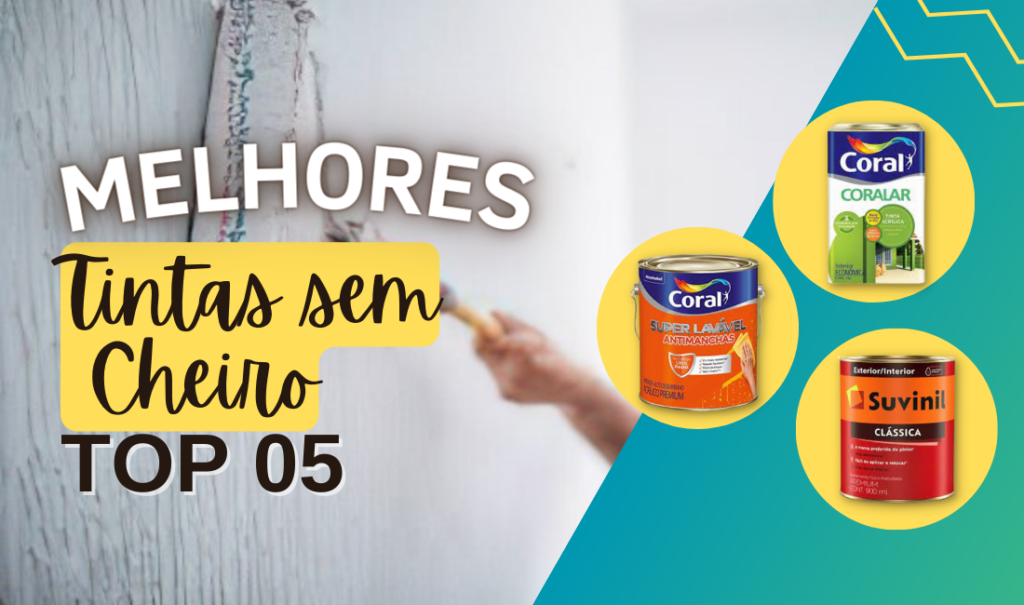 Imagem Com Melhores Tintas Sem Cheiro: Top 5