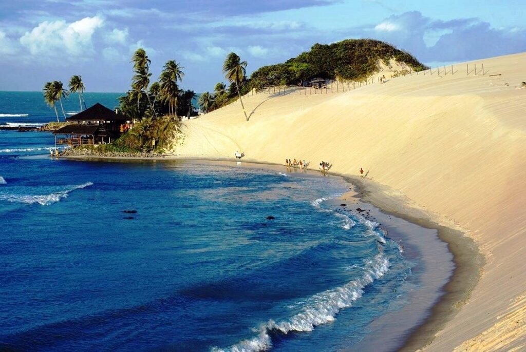 Imagem com Praia de Genipabu