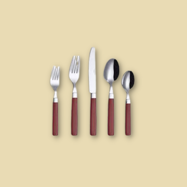 Annova Conjunto De Talheres Coloridos De 24 Peças - Prata/Talheres De Aço Inoxidável Com Alças Colorida Imagem Com Annova Conjunto De Talheres Coloridos De 24 Peças - Prata/Talheres De Aço Inoxidável Com Alças Colorida