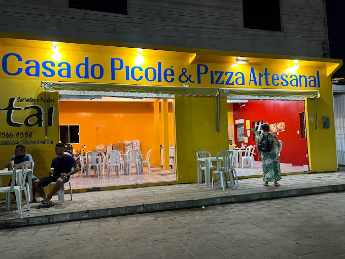 Imagem Com Casa Do Picolé E Pizza Artesanal