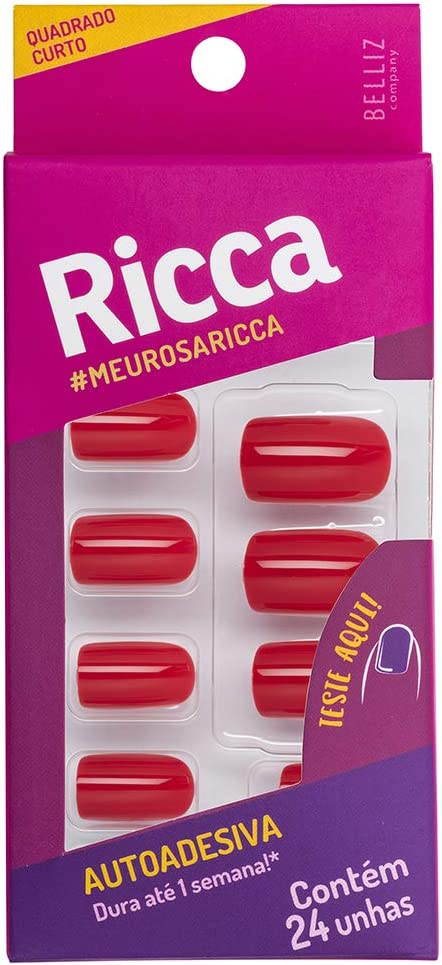 Imagem Com Unhas Autoadesiva, Ricca