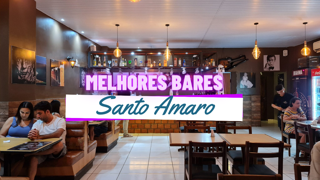 melhores bares em Santo Amaro