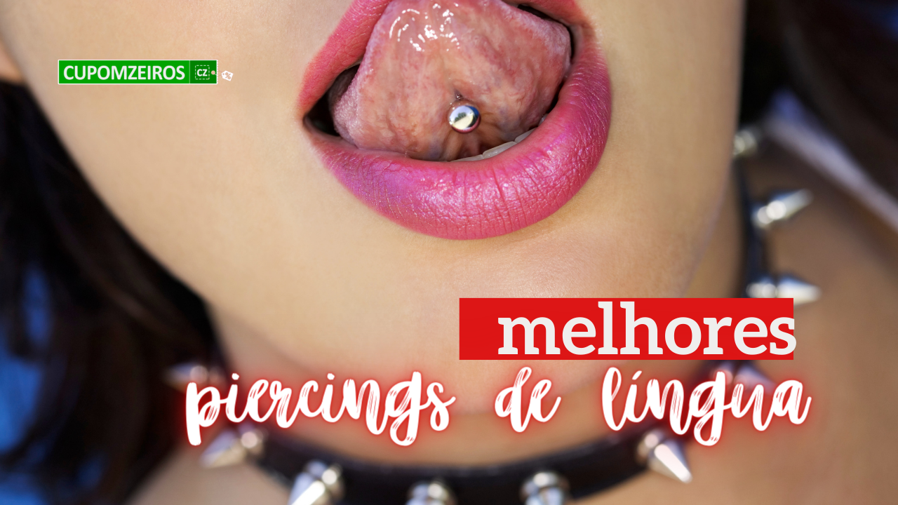 melhores piercings de língua