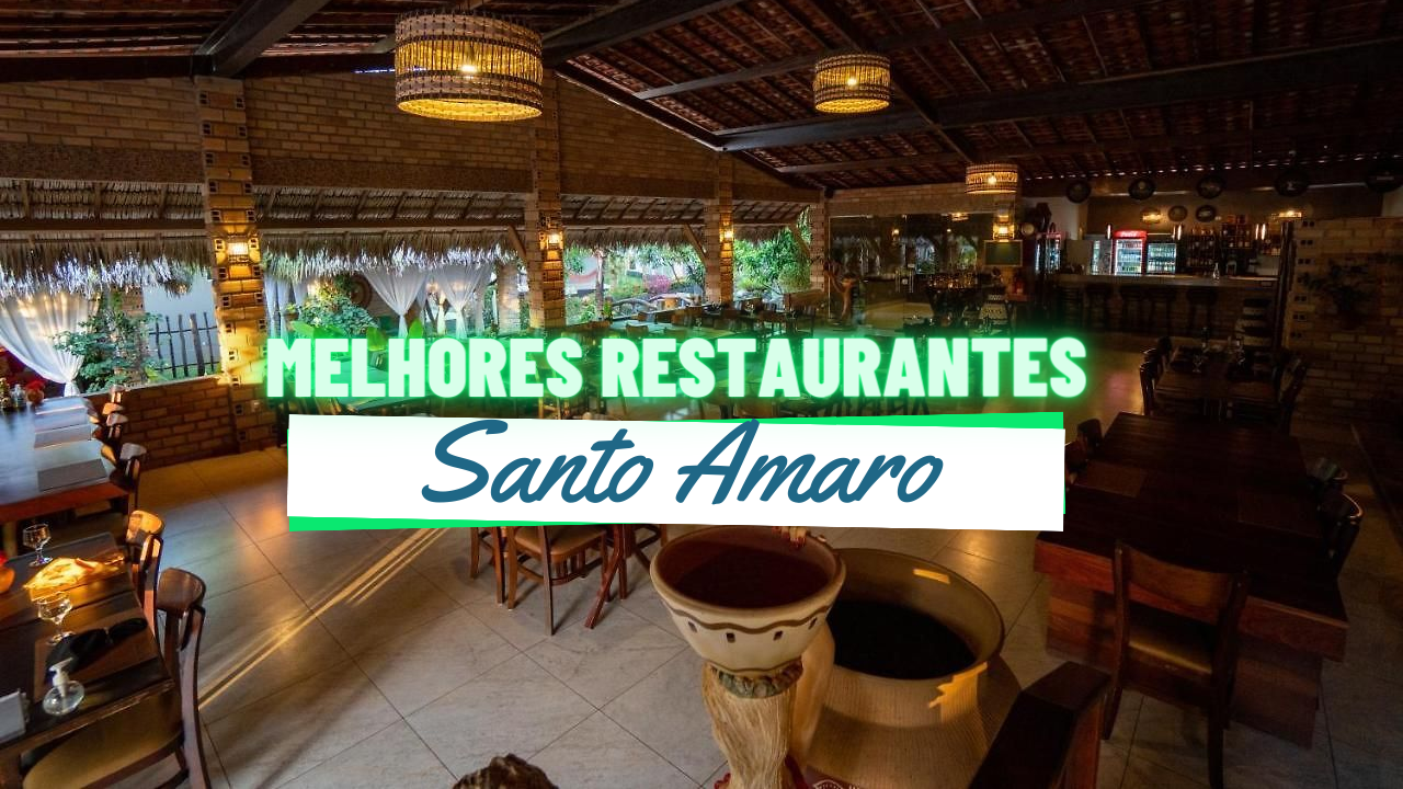 melhores restaurantes em Santo Amaro