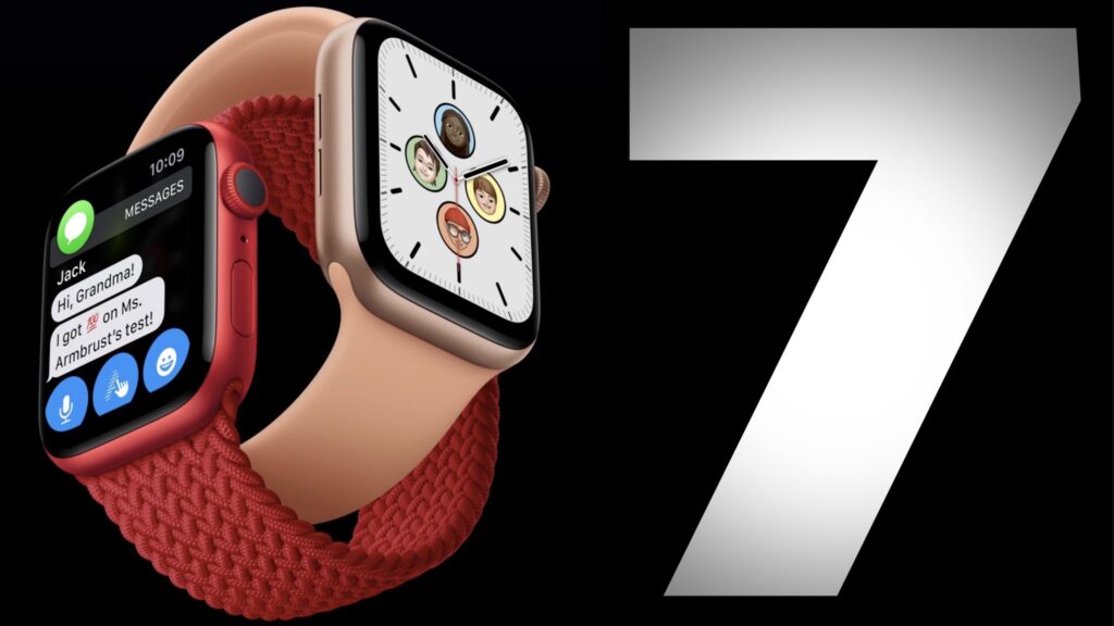 Imagem com Apple Watch Series 7