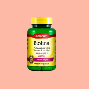 Biotina + Vit. B1, B5, Ác. Fólico - Maxinutri