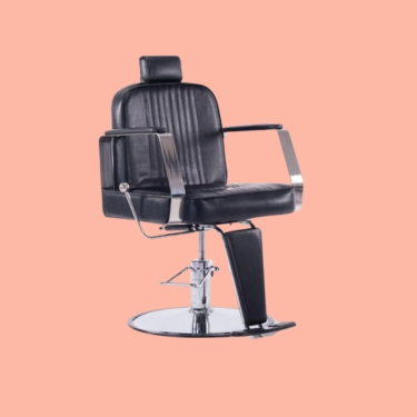 Cadeira De Barbeiro Da Pelegrin Retro Reclinável