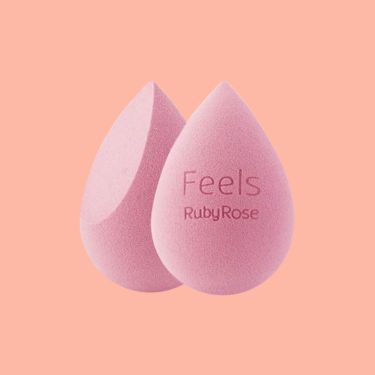 Esponja De Maquiagem Soft Blender Feels - Ruby Rose Esponja De Maquiagem Soft Blender Feels - Ruby Rose