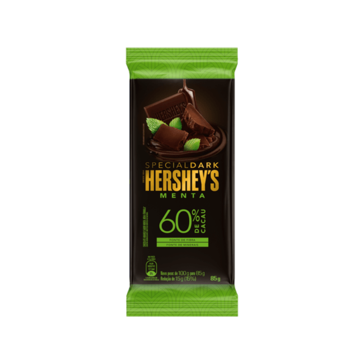 Imagem Com Chocolate Special Dark Menta 60% Hershey’s