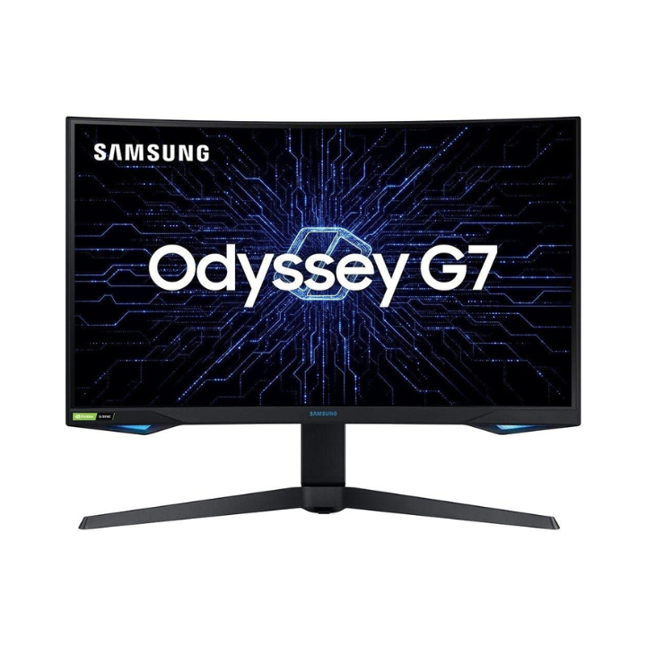 Imagem Com Monitor 240Hz Samsung Odyssey G7