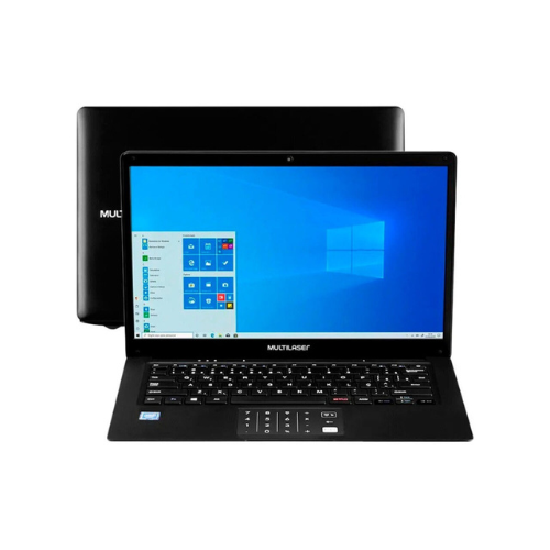 Imagem com Notebook Multilaser Legacy Book PC311