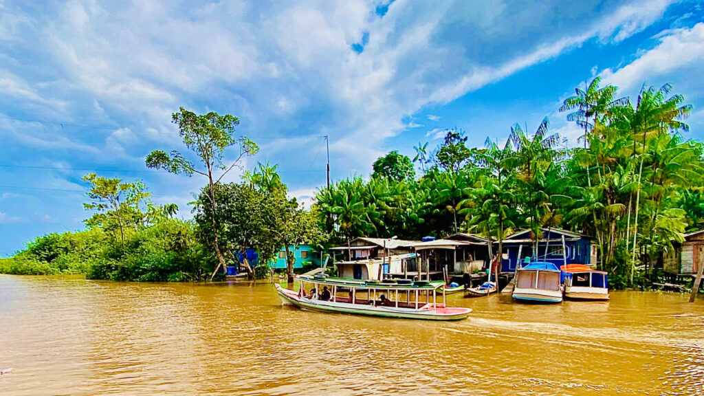 Imagem com Passeio de barco pelo Rio Amazonas 