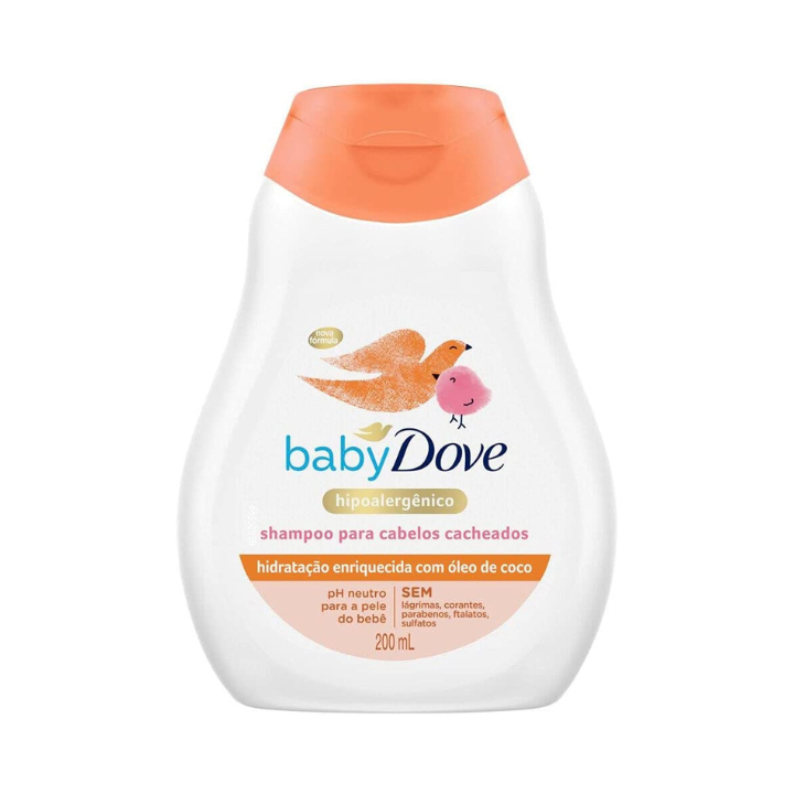 Imagem Com Shampoo Para Cabelos Cacheados Baby Dove