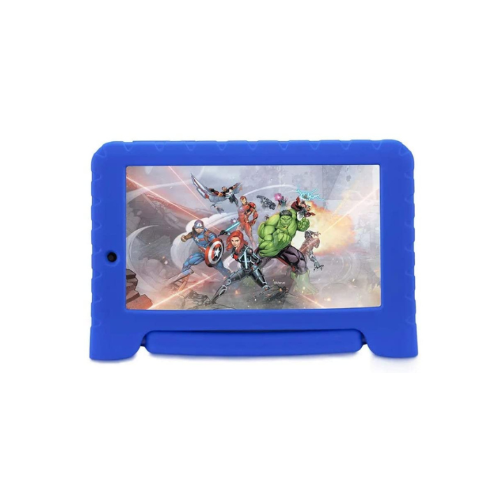 Imagem Com Tablet Kids Disney Vingadores Plus Da Multilaser