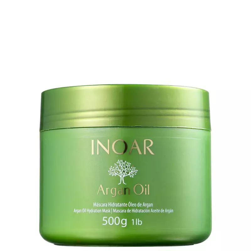 Máscara Capilar - Inoar Argan Oil System Imagem Com Máscara Capilar - Inoar Argan Oil System