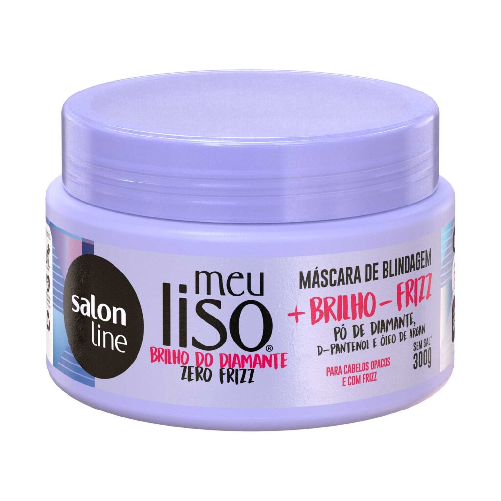 Máscara De Hidratação Meu Liso - Salon Line Imagem Com Máscara De Hidratação Meu Liso - Salon Line