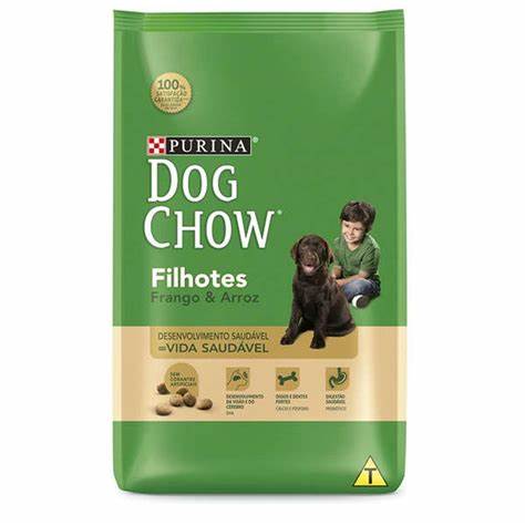 Imagem Com Nestlé Purina Dog Chow Ração Seca Para Cães Filhotes Frango E Arroz