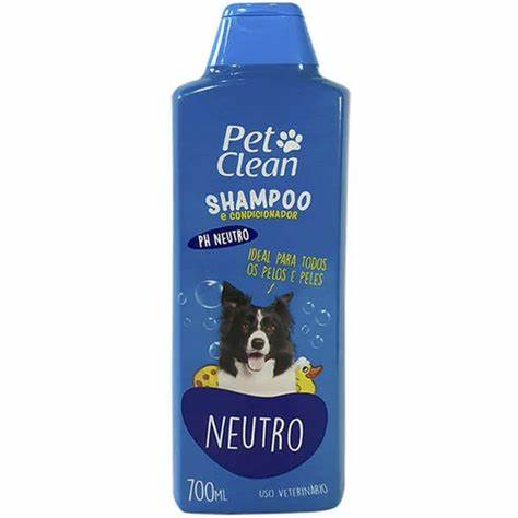 Imagem Com Shampoo E Condicionador Pet Clean 2 Em 1