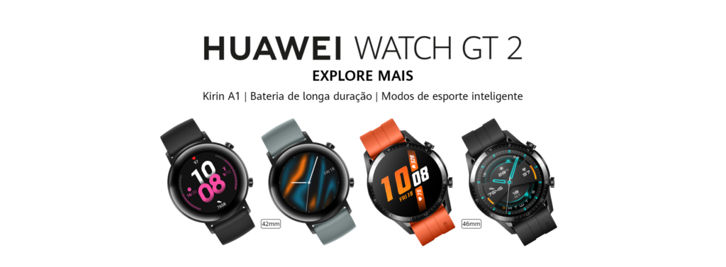 Imagem com Smartwatch Huawei GT2