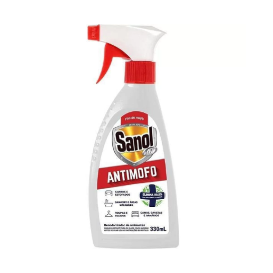 A7 Anti-Mofo Sanol 330 Ml, Sanol, Variado Imagem Com A7 Anti-Mofo Sanol 330 Ml, Sanol, Variado