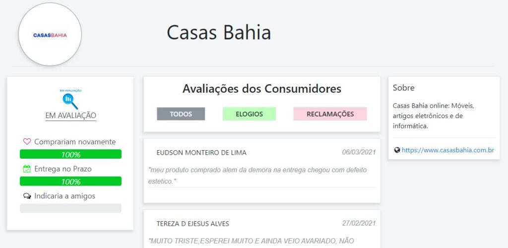 Imagem Com Casas Bahia