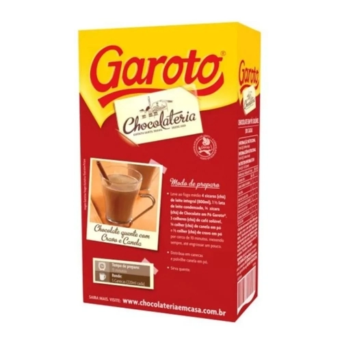 Imagem com Chocolate em Pó Solúvel Garoto