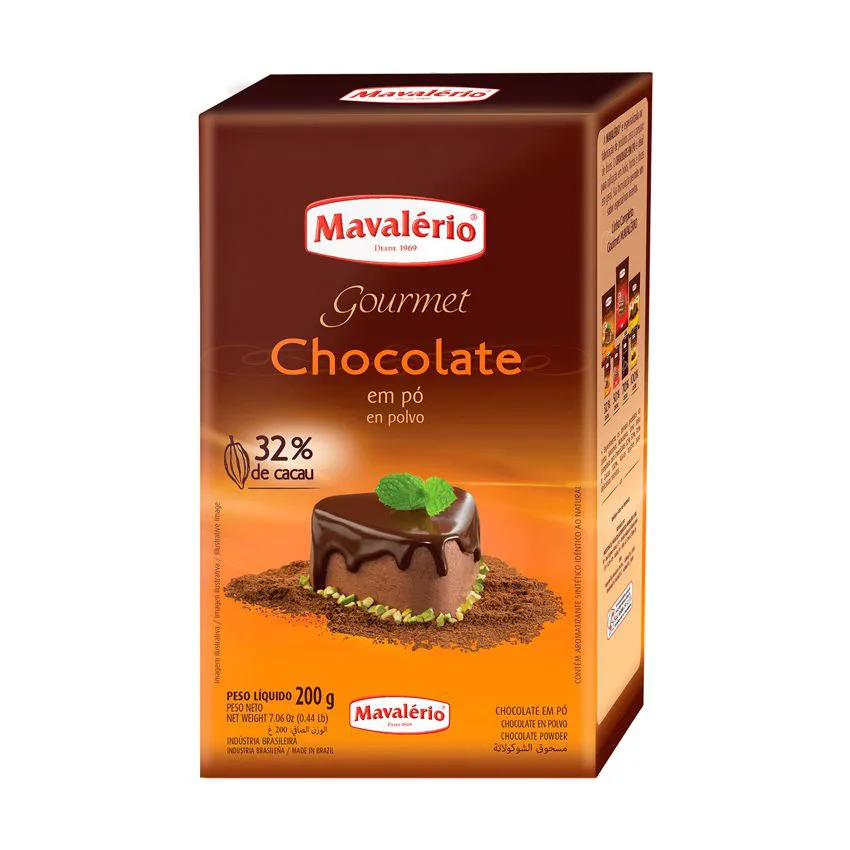 Imagem Com Chocolate Em Pó Solúvel Mavalério